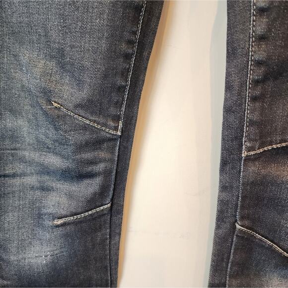 G Star RAW Women's Black Skinny Jeans  Designer Streetwear High Quality Size 24 - Picture 6 of 11